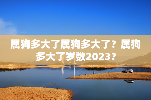 属狗多大了属狗多大了？属狗多大了岁数2023？