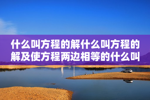 什么叫方程的解什么叫方程的解及使方程两边相等的什么叫方程的解